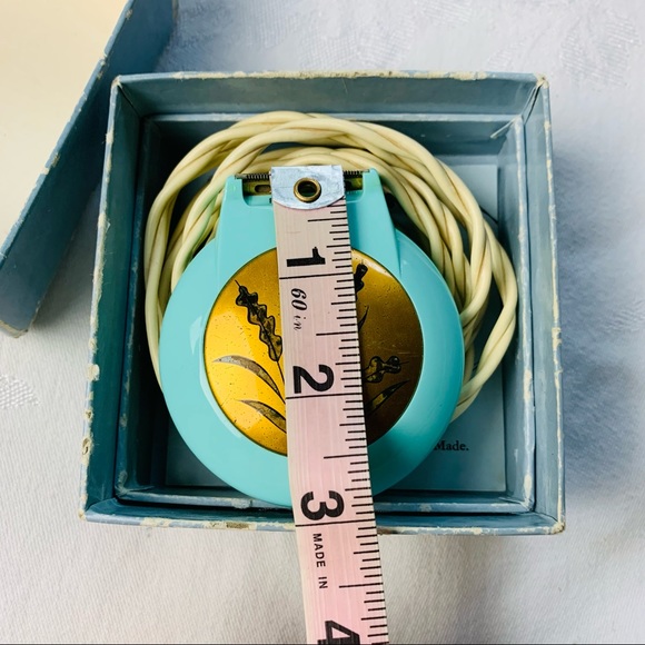 Vintage Beauty Lady Sunbeam electric razor Model LS Turquoise Shavemaster in box - Picture 10 of 10